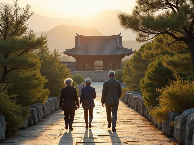 경주 불국사의 고즈넉한 풍경